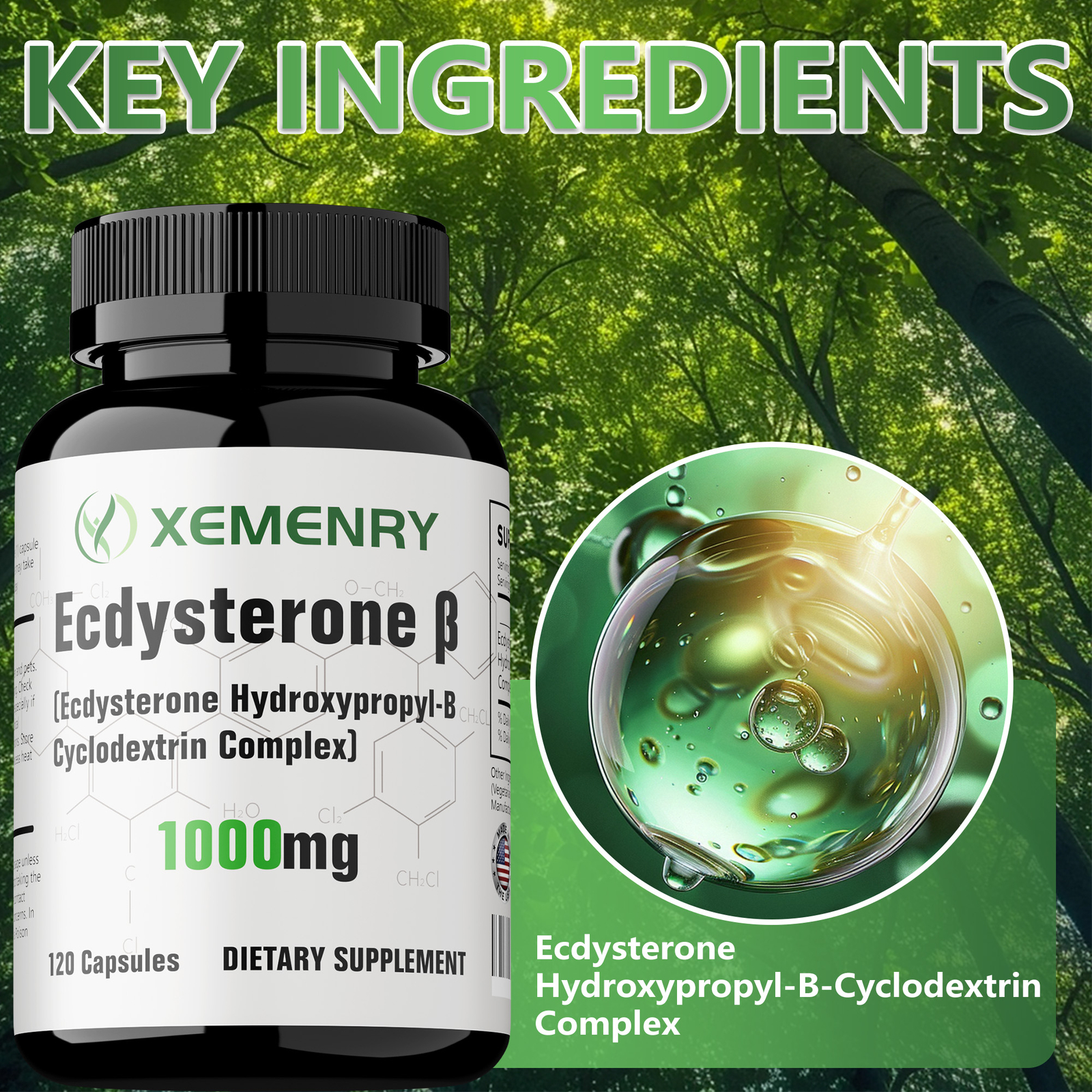 Ecdysterone – for Strength & Muscle Growth, Improve Athletic Performance