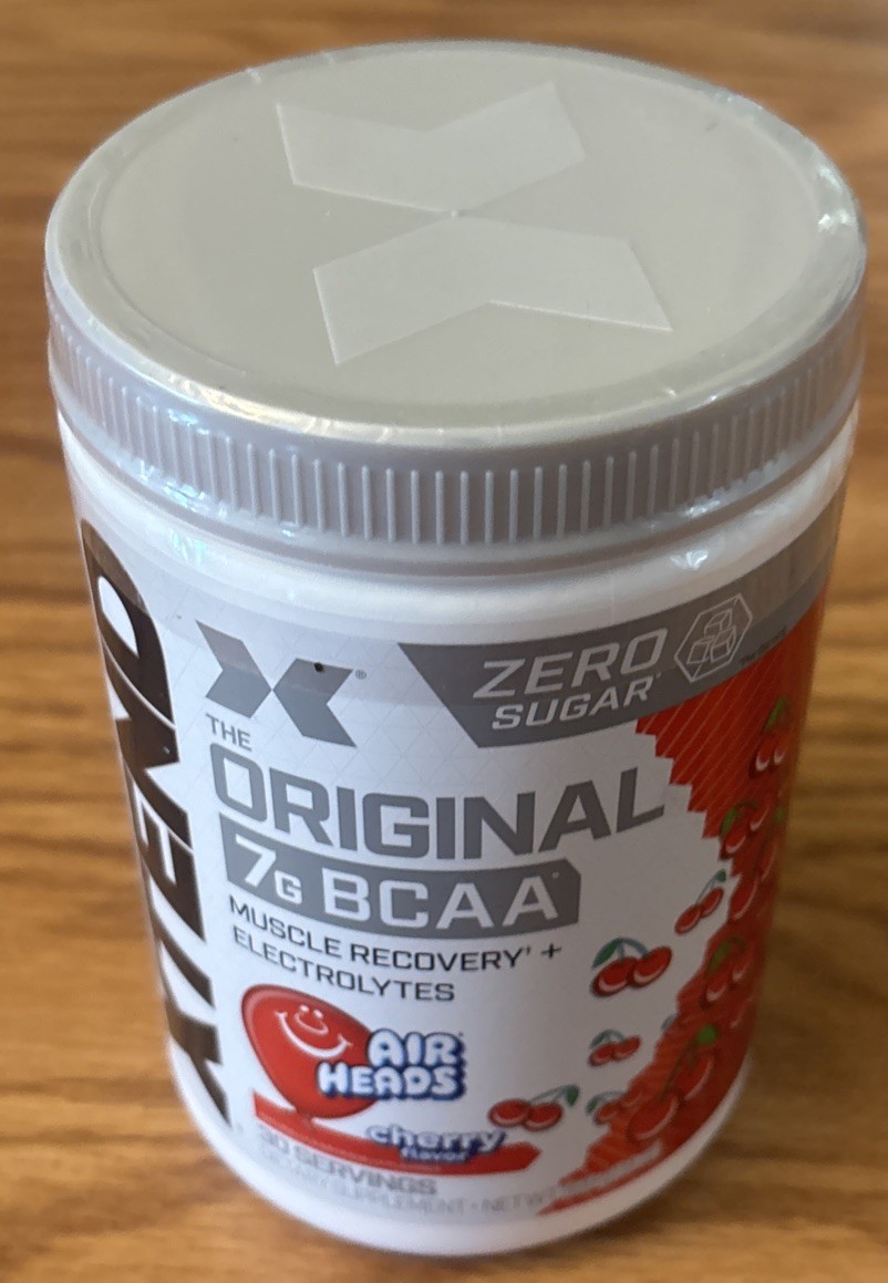 XTEND ORIGINAL 7g BCAA Cherry Air Heads Muscle Recovery +Electrolytes Zero Sugar