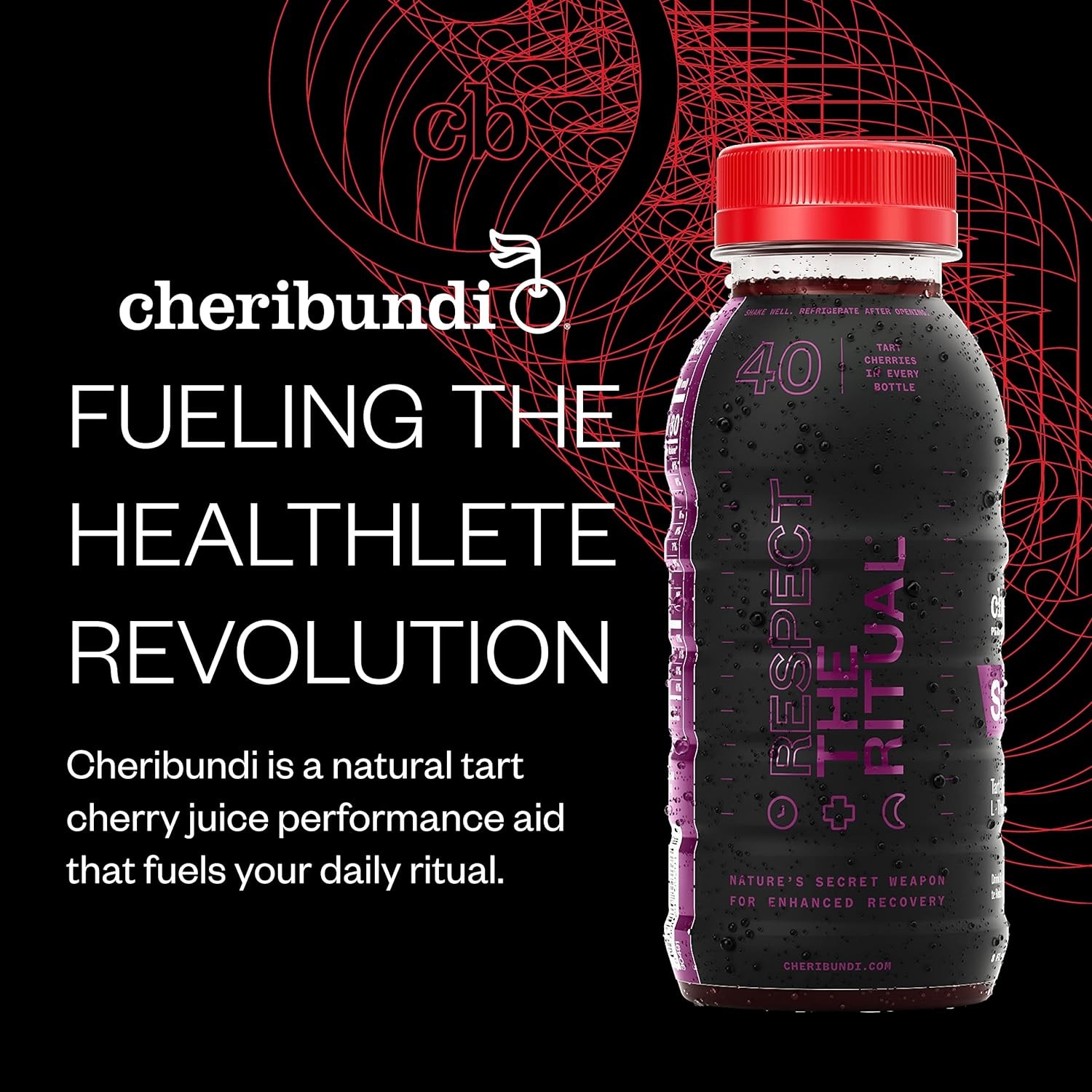 Cheribundi SLEEP Tart Cherry Juice – 8 Fl Oz (Pack of 24)