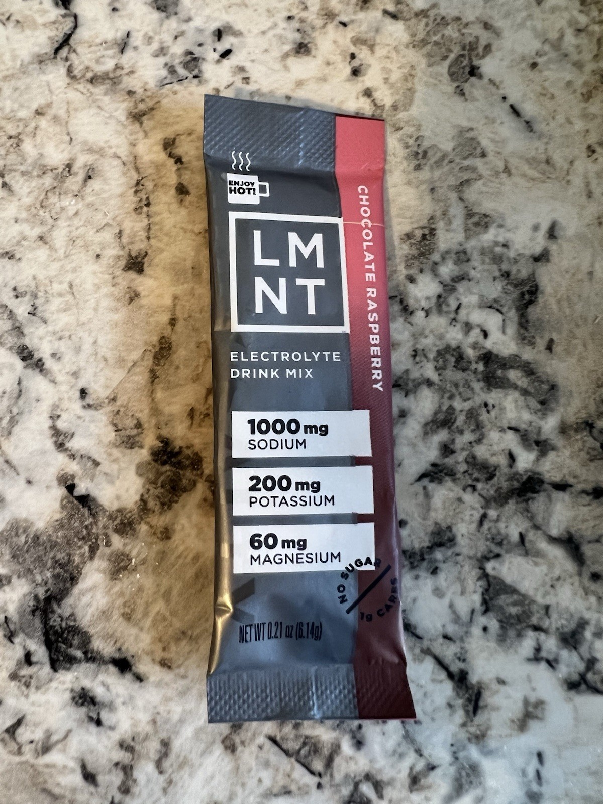 LMNT Electrolyte Drink Mix, Chocolate Raspberry, 9 Stick Packs, Sugar-Free