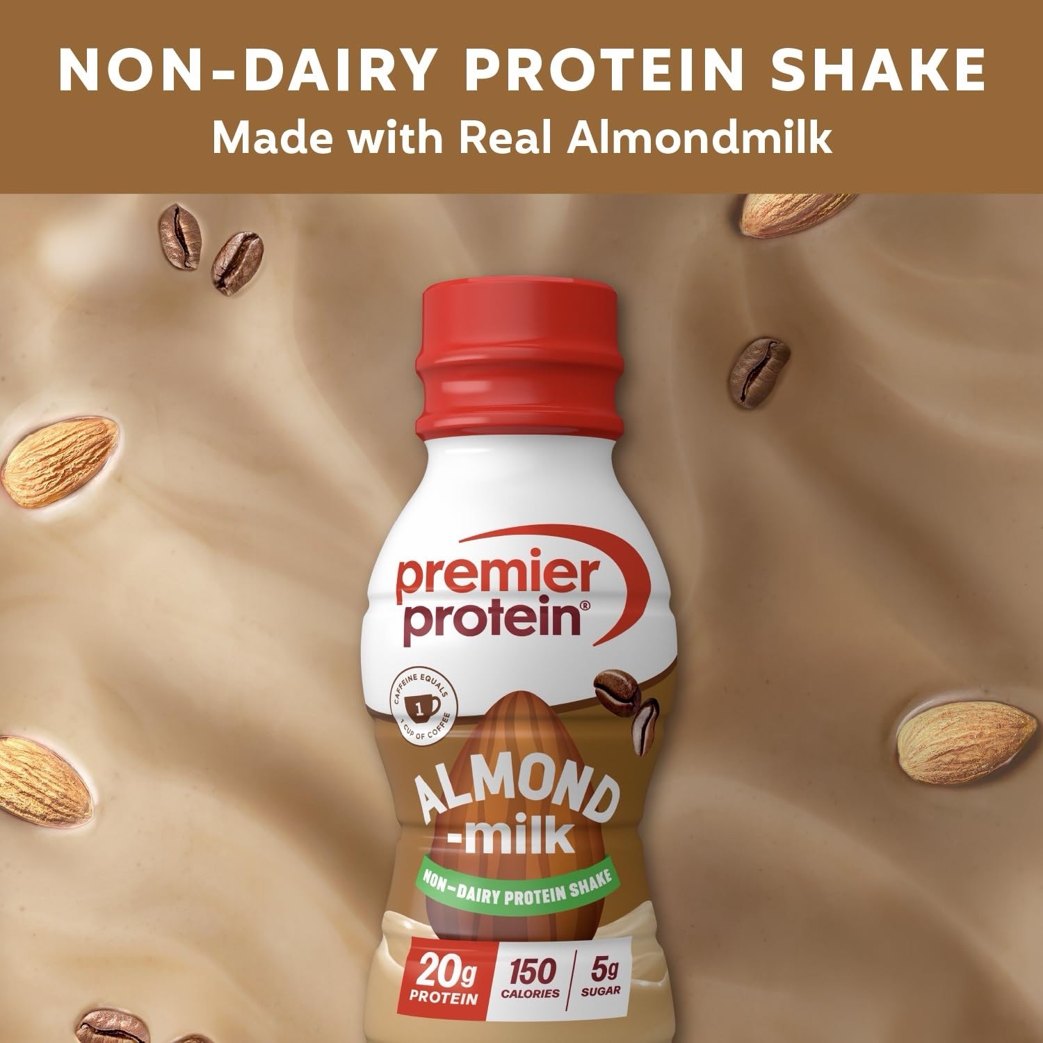 •*.Premier Protein Almondmilk, 11.5 fl oz, 12-pack, Coffee ☕️*.•