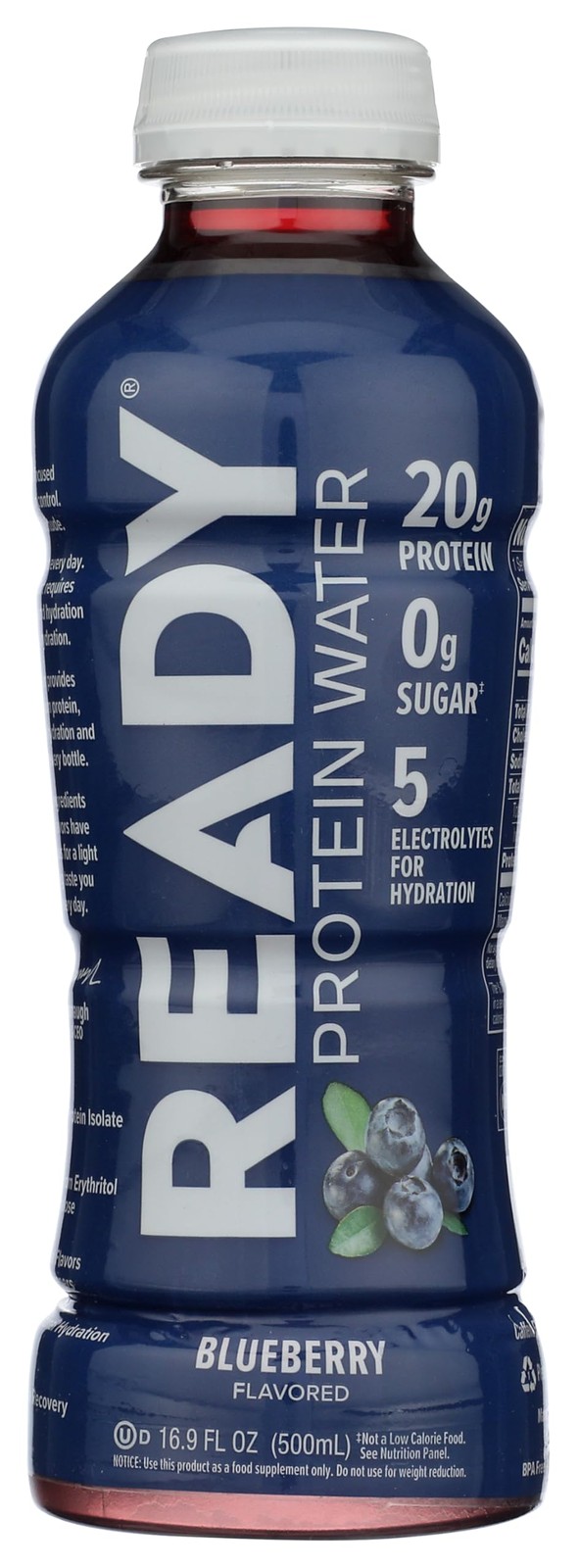 Come Ready Protein Water Blueberry Blue 16.9 Fluid Ounce 0847644006087