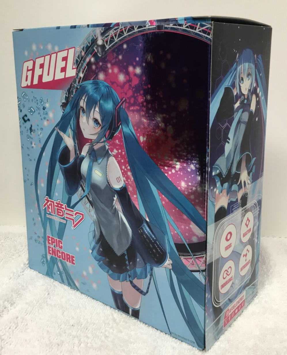GFUEL – *NEW* Limited Edition Hatsune Miku Epic Encore Collector’s Box