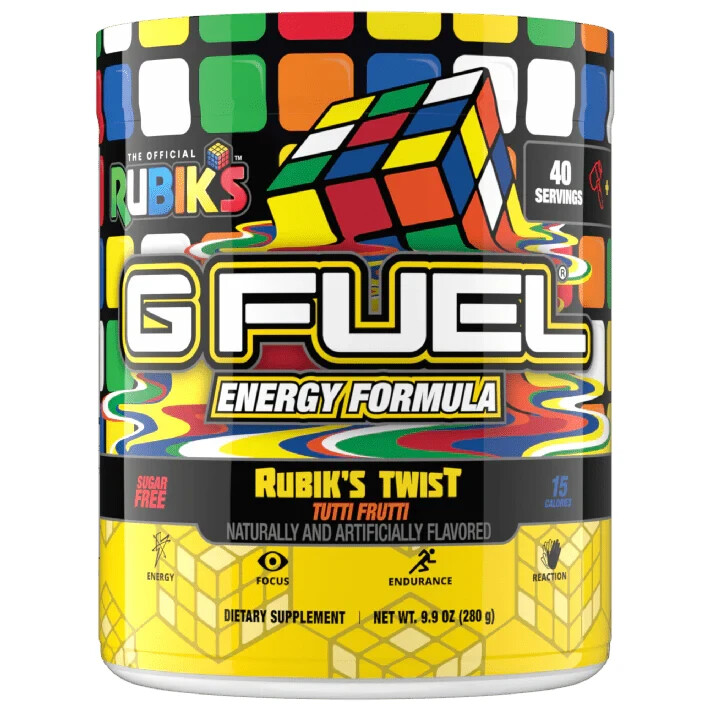 G Fuel Rubik’s Twist GFuel 40 Servings