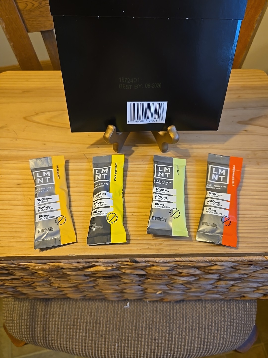LMNT Salt Drink (12) Packets Exp 07/26 NEW