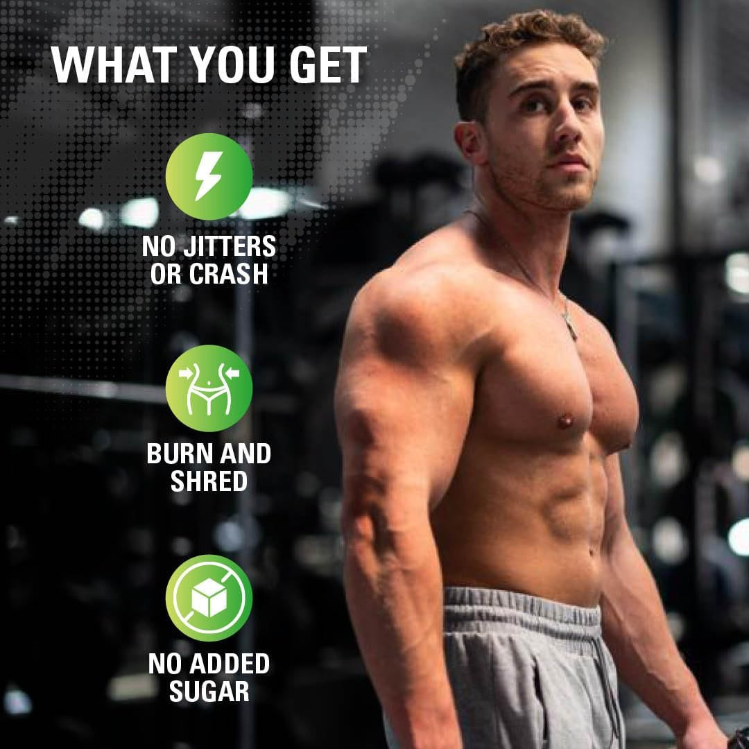 Oxyshred Non Stimulant Pre Workout Powder – Stim Free Pre Workout, Caffeine Free