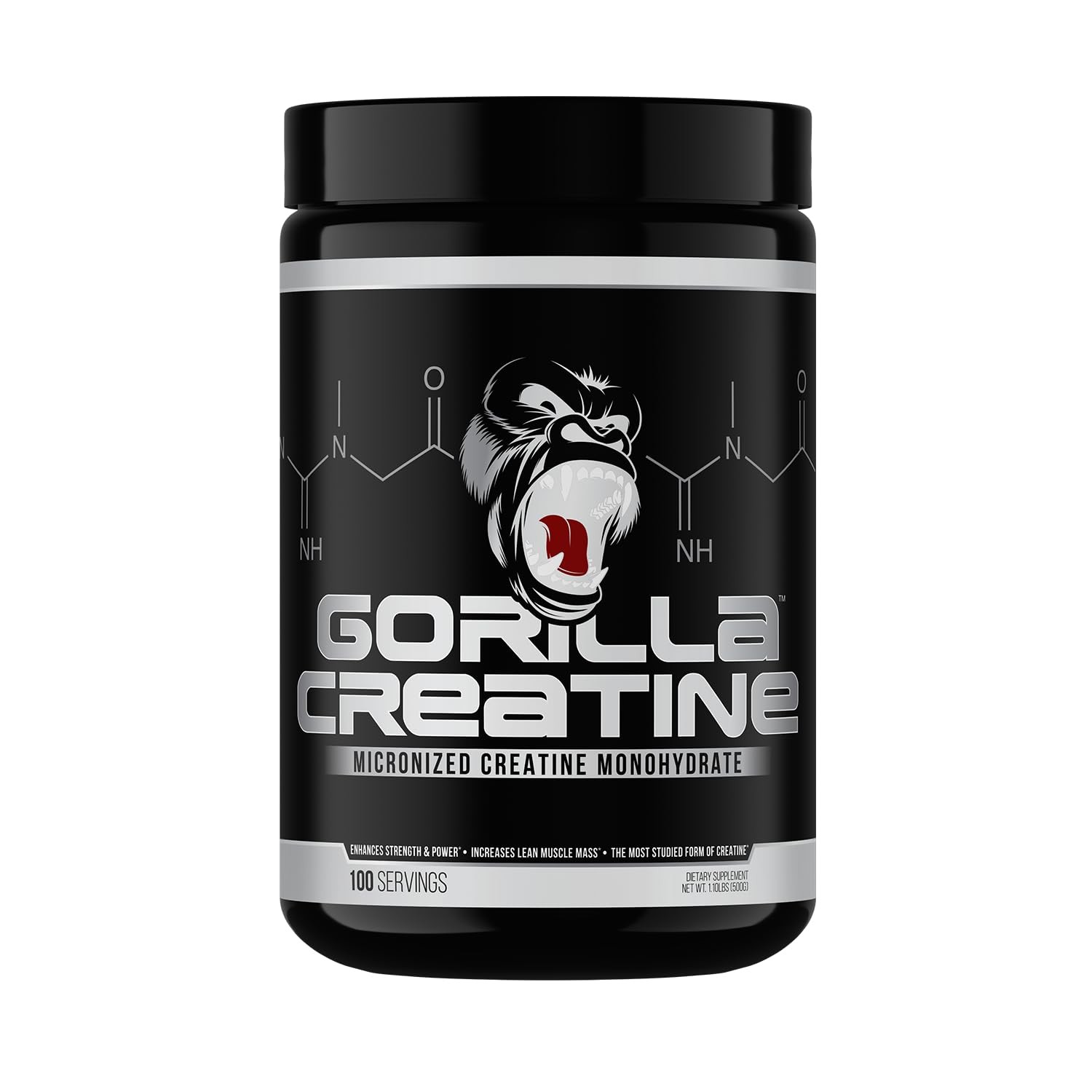 Creatine Monohydrate Micronized Powder, Improved Muscle Size, Power Output an…