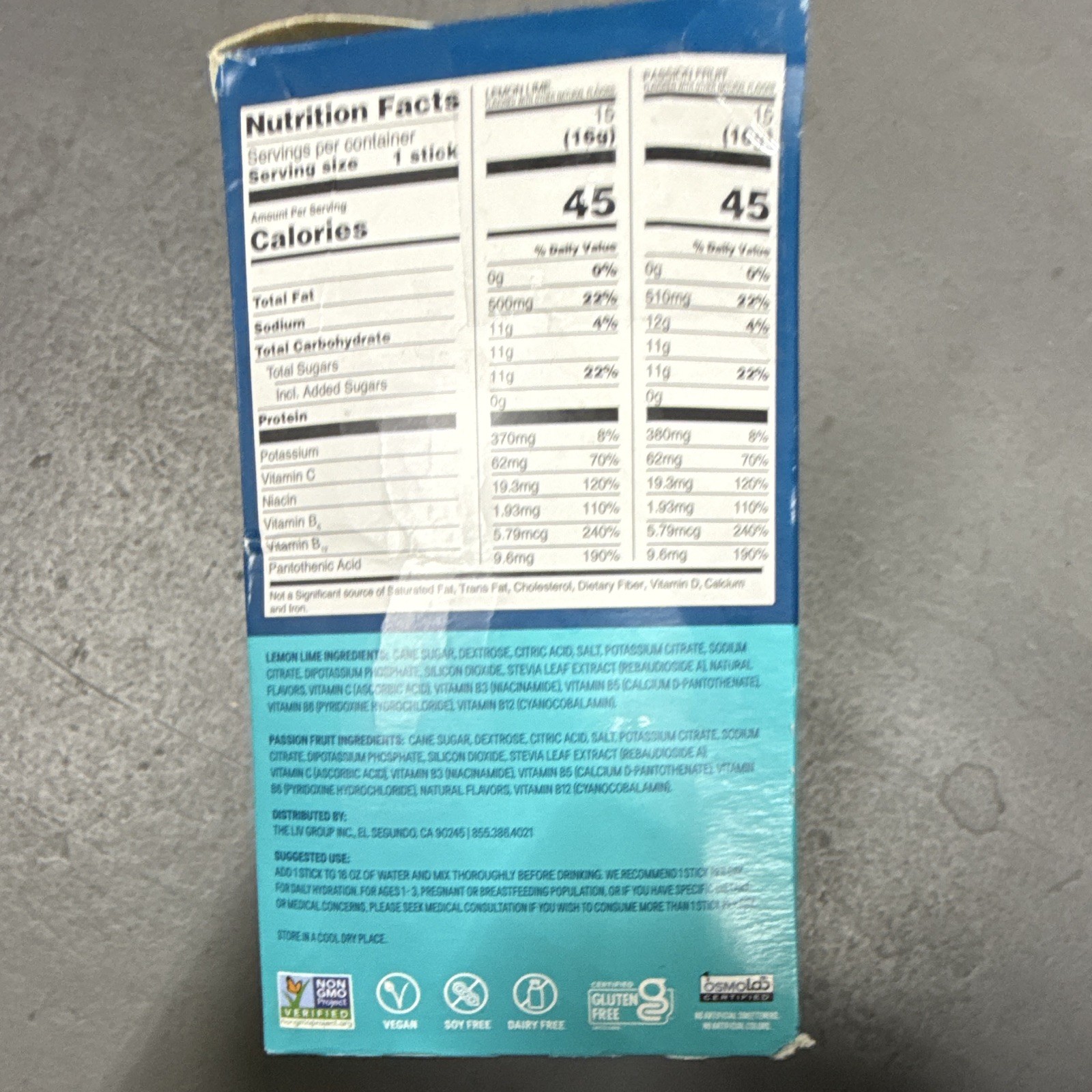 Liquid I.V. Hydration Multiplier Electrolyte Drink Mix 30 Sticks Variety