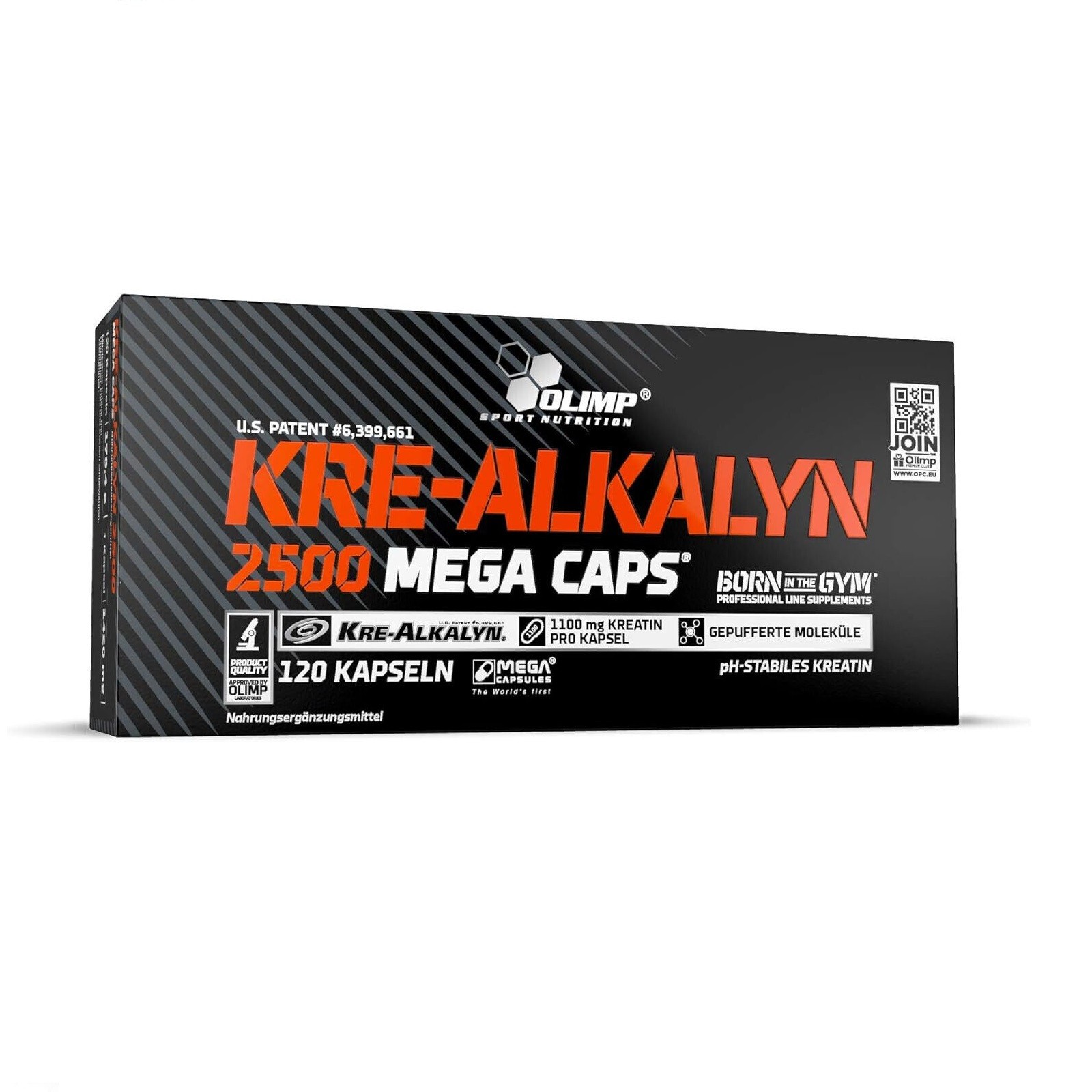 Kre-Alkalyn 30-180 Caps. pH-Correct Creatine Buffered Monohydrate Muscle Growth