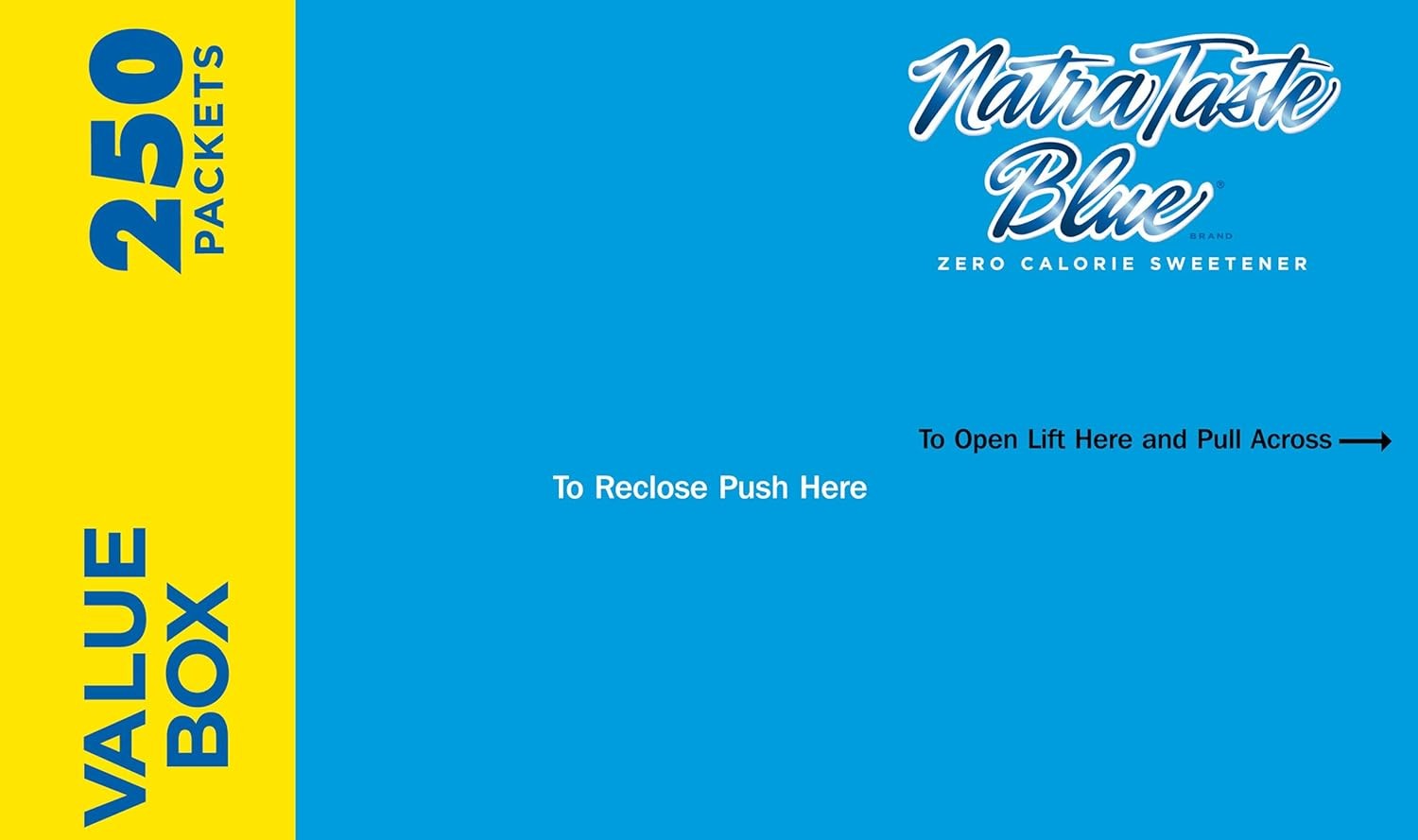 NatraTaste Blue Zero Calorie Sweetener, Bulk Sugar 8.82 Ounce (Pack of 8)