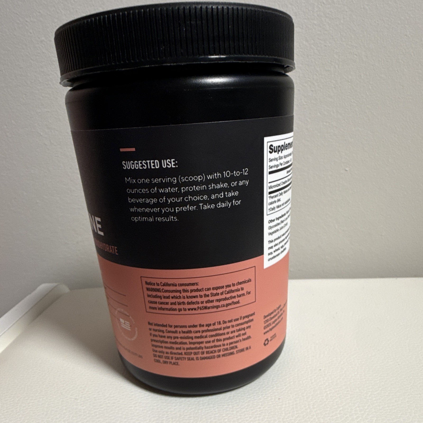 Legion Micronized Creatine Monohydrate Powder Fruit Punch 300g Naturally Sweet