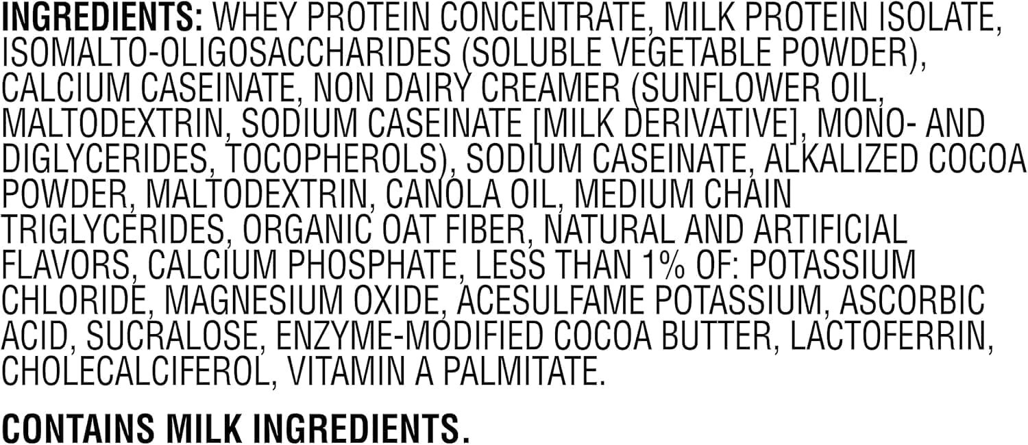 Chocolate Muscle Milk Genuine Protein – 32g Protein Powder for Muscle Building &