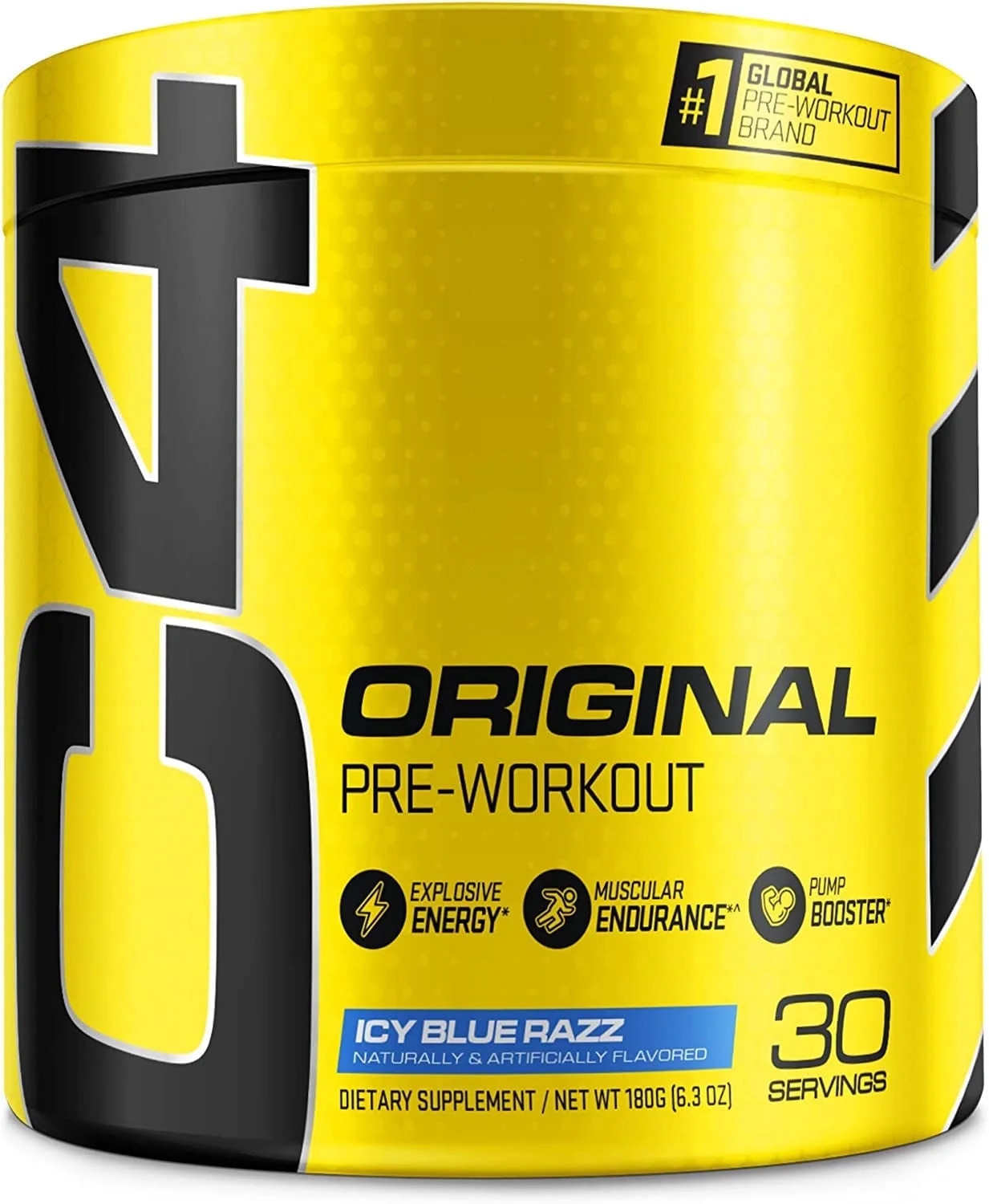 C4 Original Pre-Workout Powder, Frozen Bombsicle, 30 Servings