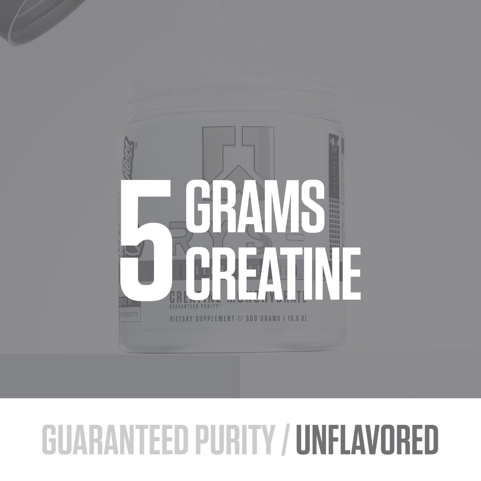 Ryse Creatine Monohydrate Powder – Unflavored – Supports Men & Women Lean Mus…