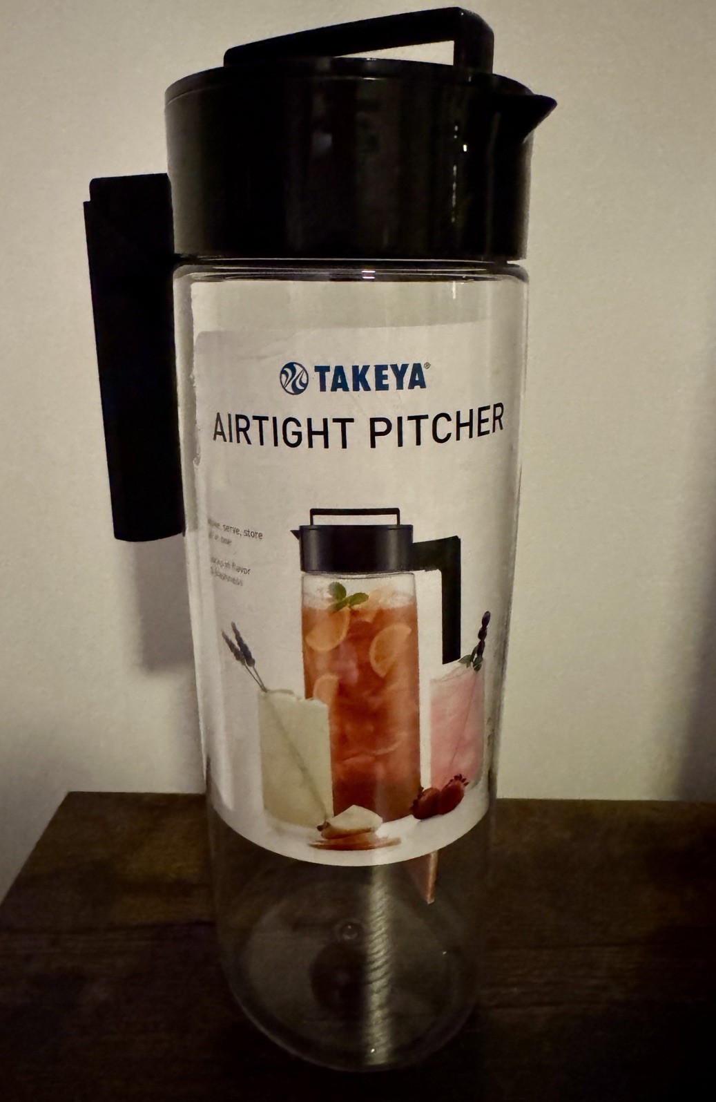 LMNT Branded Lemonade Pitcher – TAKEYA Airtight LIMITED EDITION EXCLUSIVE – NEW