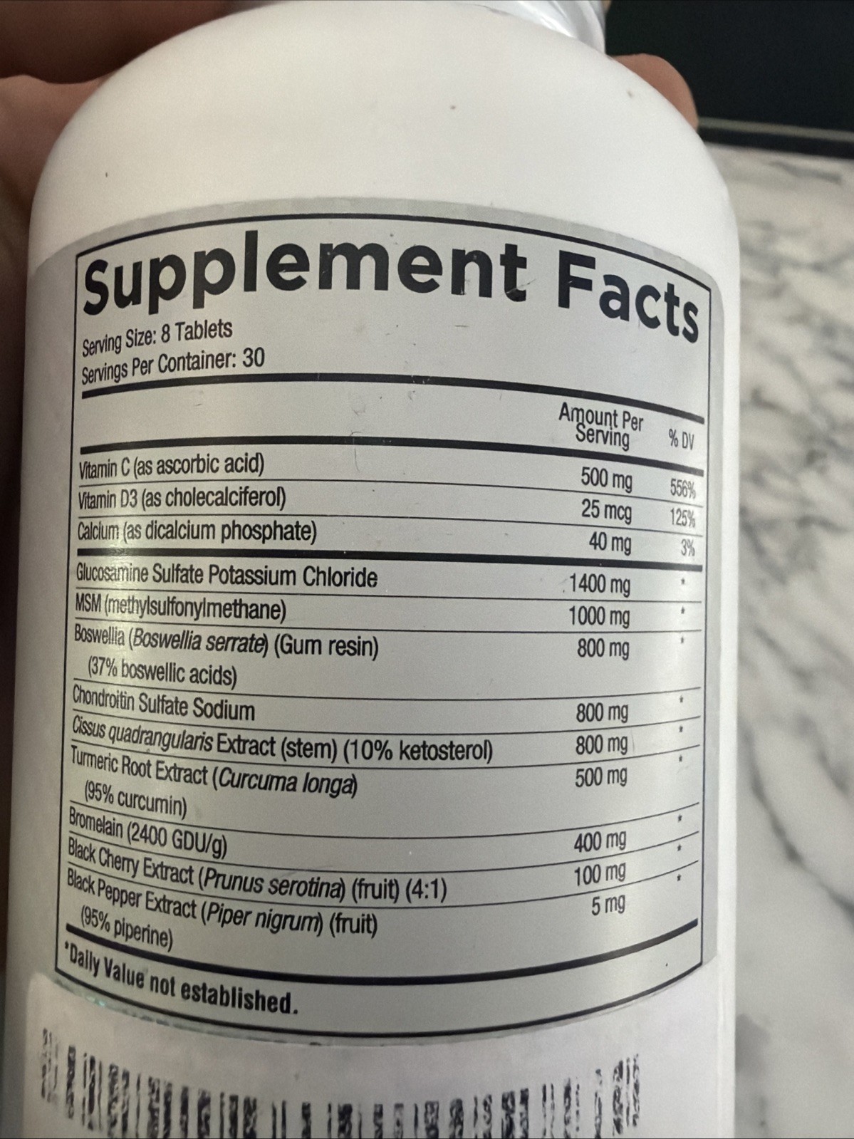 Core Nutritionals Flex Platinum Comprehensive Joint Health – 240 Tablets