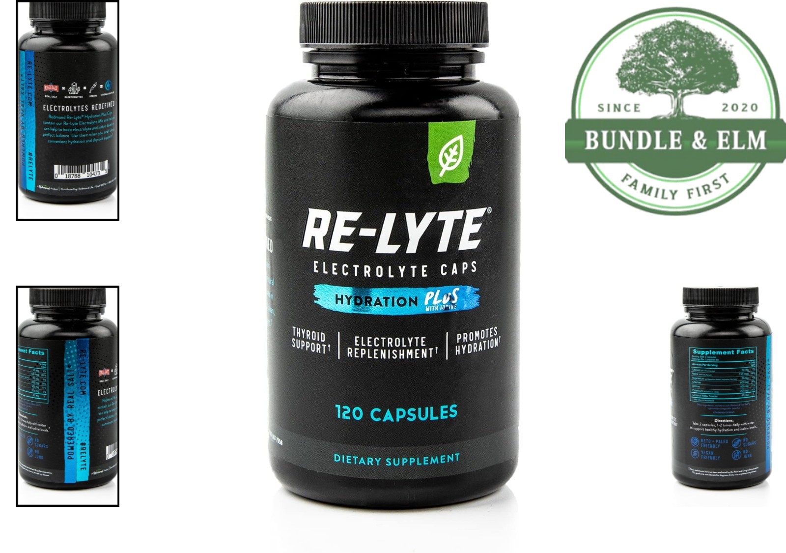 Hydration Plus Capsules with Essential Electrolytes for Optimal Hydration
