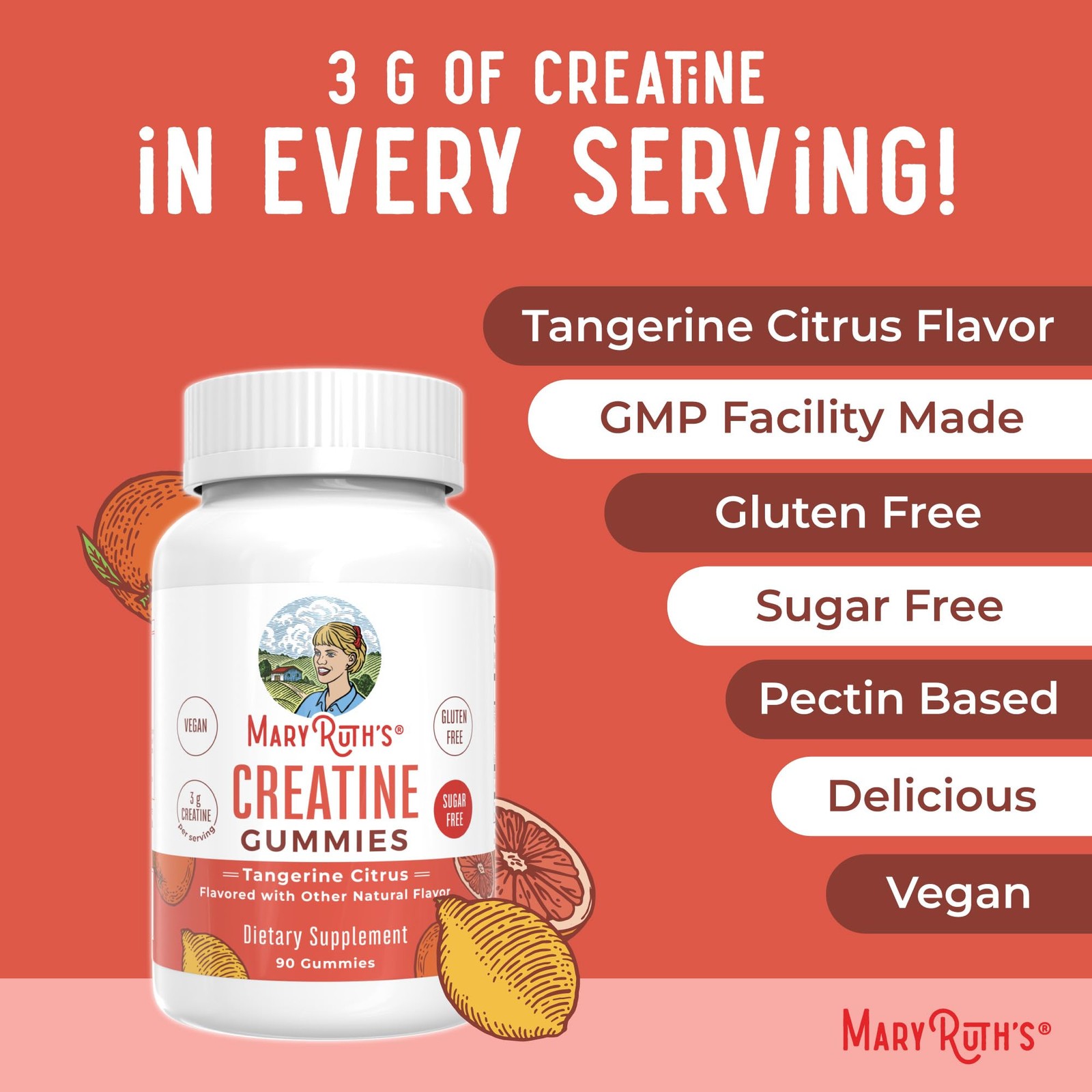 Creatine Gummies | Creatine Monohydrate Gummies | 3g Creatine Per Serving | C…