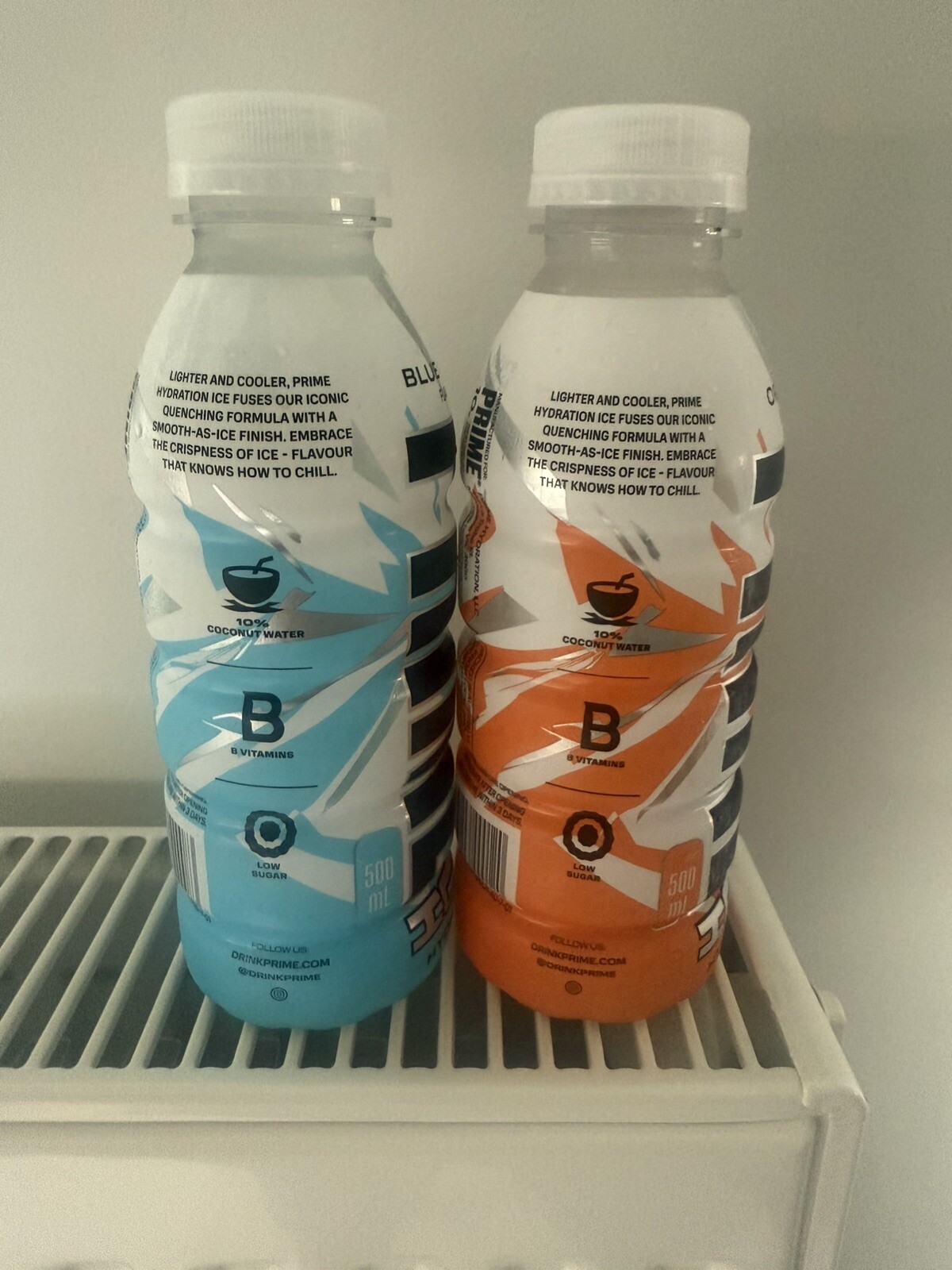 PRIME Hydration ICE CHILL Fast Shipping ✅ Bundle Of 2 Blue Chill & Orange Ice!!