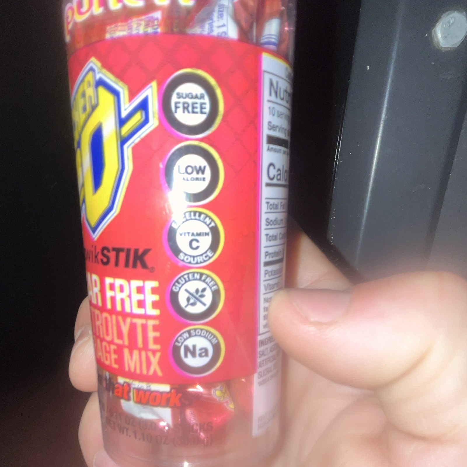 Sqwincher Zero Qwik Stik Sugar-Free Electrolyte Mix Mixed Berry 10 Sticks