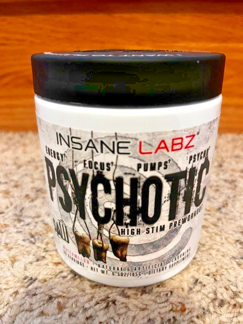 INSANE LABZ PSYCH-O-TIC SAW High Stim Preworkout Energy Focus Pumps 30 Servings