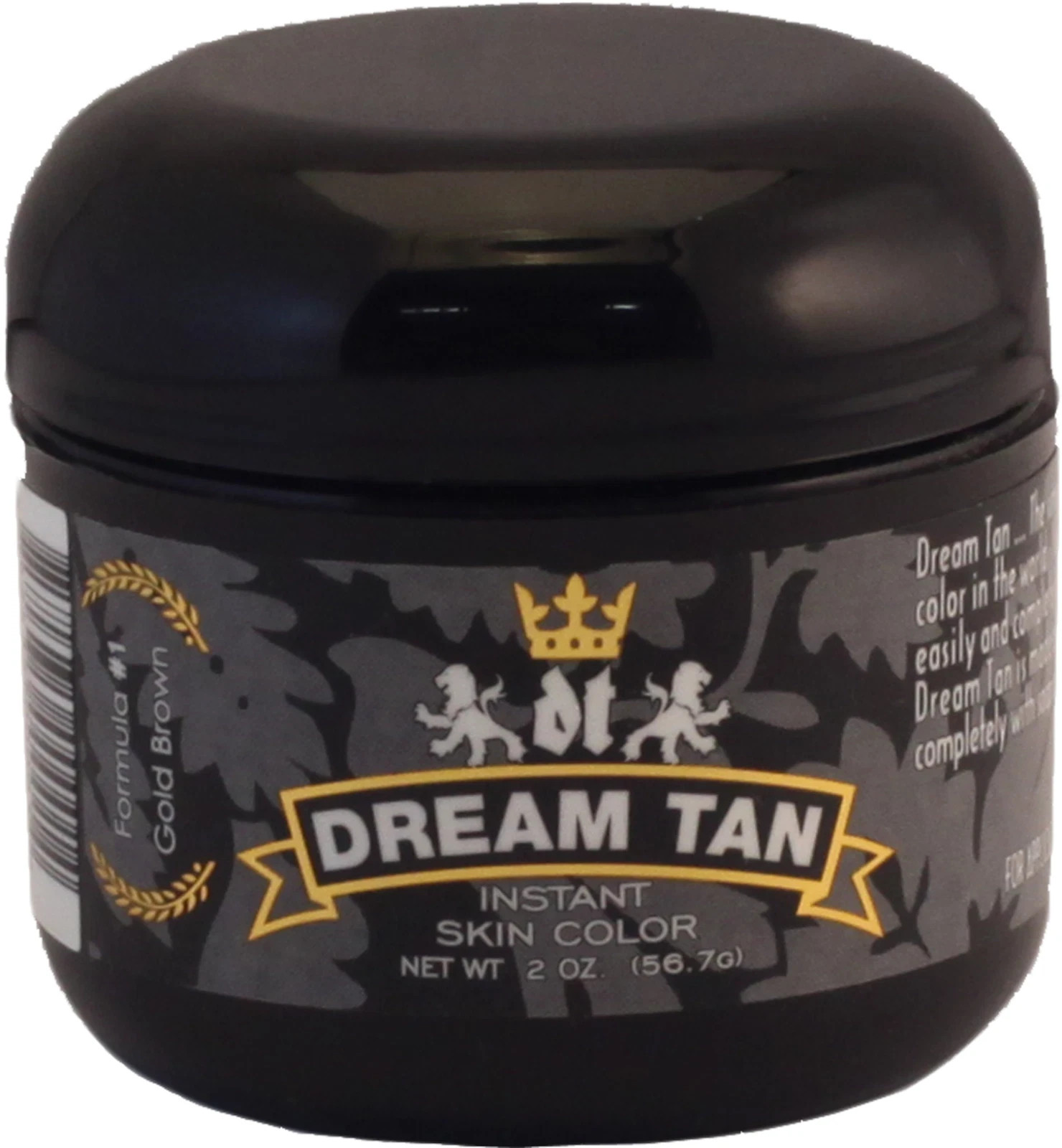 Dream Tan Instant Skin Color Formula #1 – Gold Brown 2 oz Each (Pack of 2)