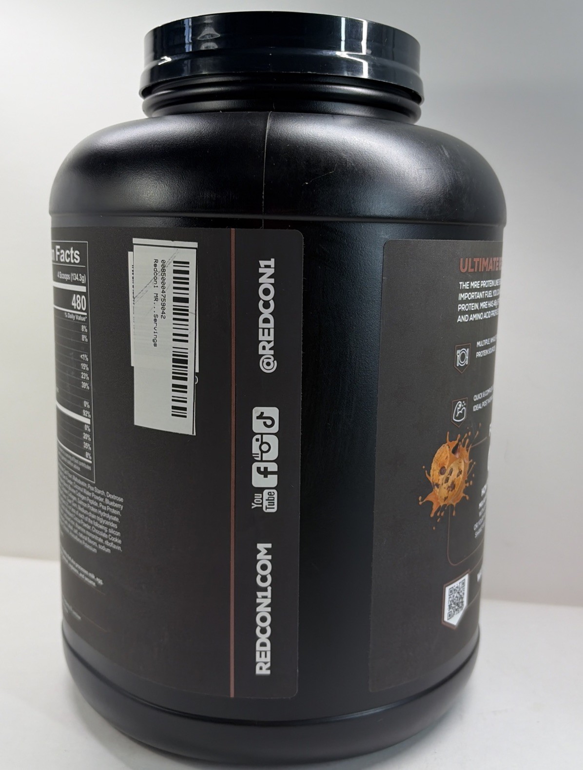 REDCON1 MRE MEAL REPLACEMENT Whole Food Protein 7lb OATMEAL CHOCOLATE CHIP.