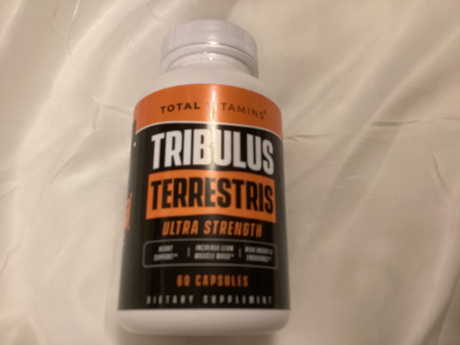 Total Vitamins Tribulus Terrestris Ultra Strength Energy Muscle 60 Caps 8/2024