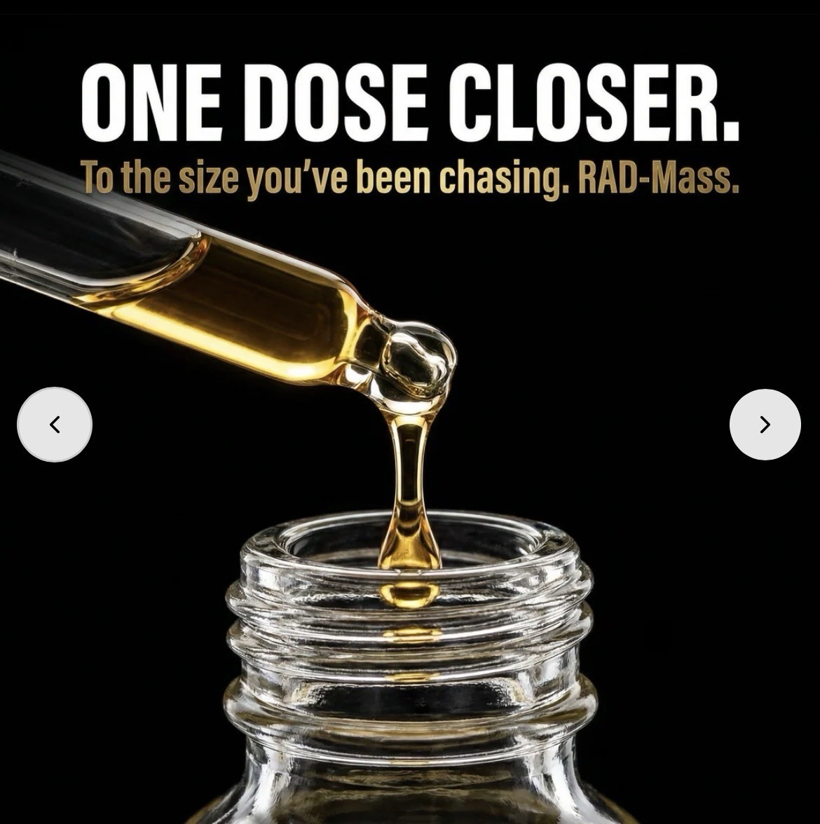 Rad Mass Stack 2 Step Precursor Test Base Muscle Gains By Vintage Muscle 💪🦍💧