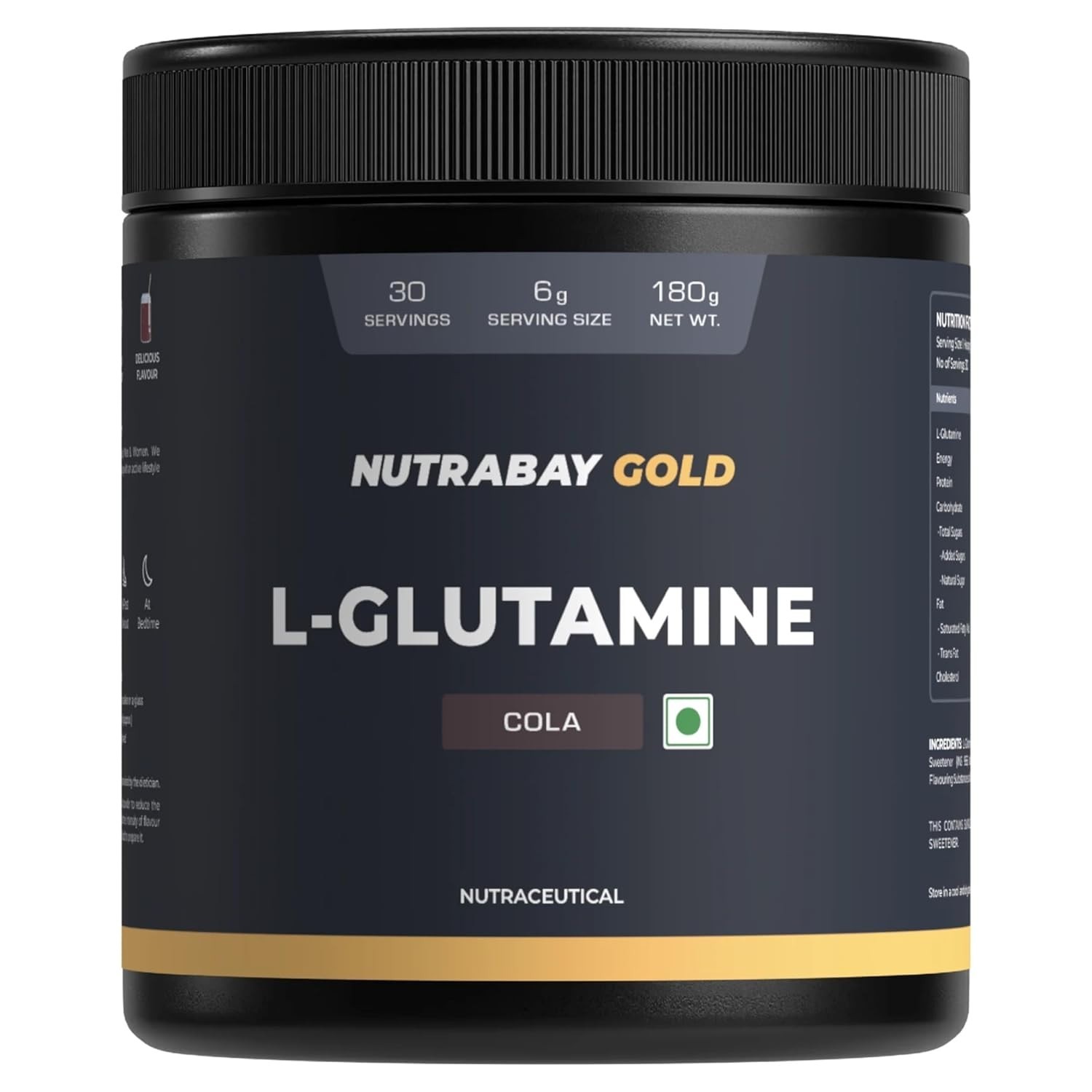 L-Glutamine Powder – Post Workout Amino Acid for Muscle Growth & Recovery