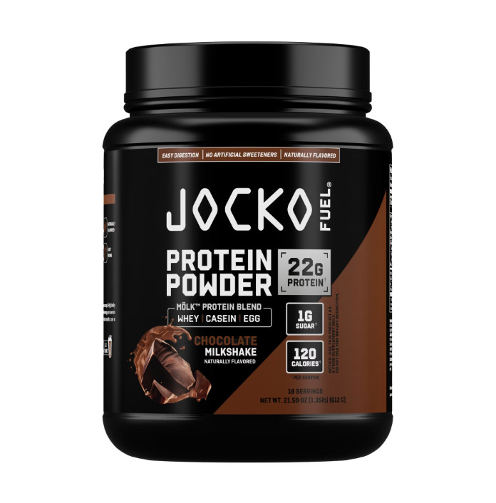 Jocko Fuel Whey Protein Powder Chocolate 22g Protein 18 Servings Blend