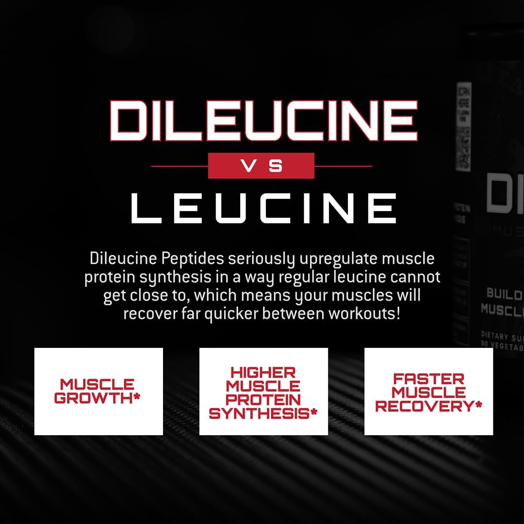 Dileucine Amino Acid Peptide | Fueled by DL185 | Accelerate Protein Synthesis, M
