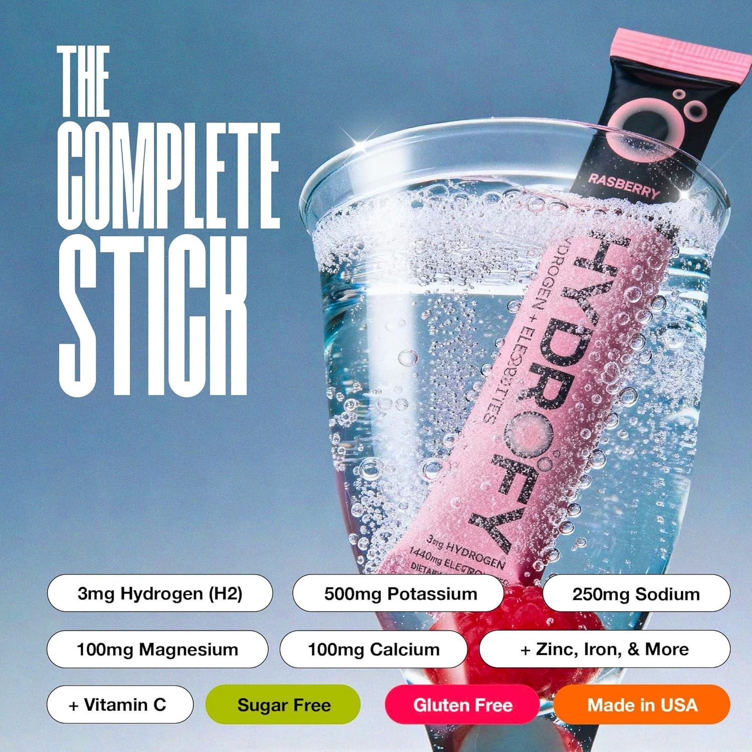 Hydrogen Water + Electrolytes Drink Mix – Variety Pack | H2 Hydration Packets…