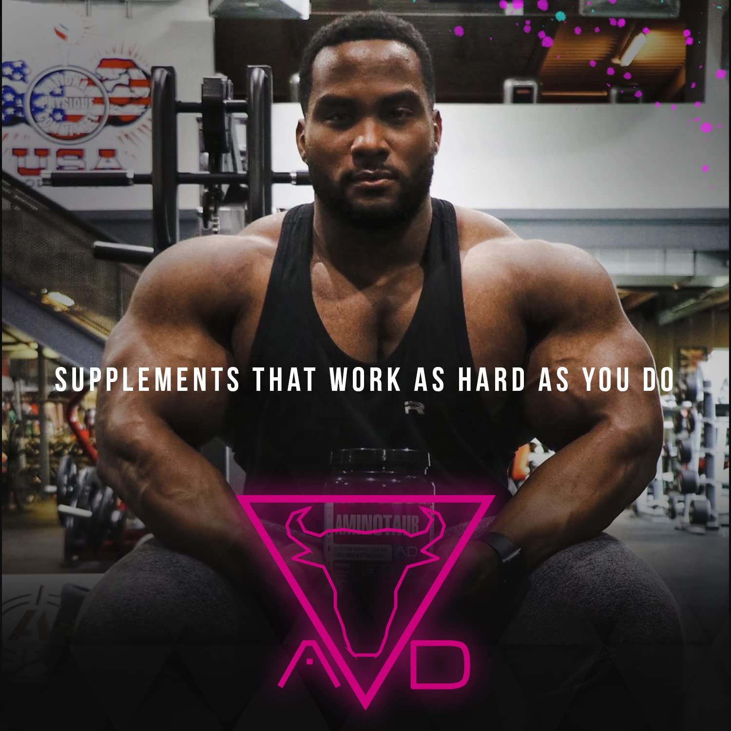Project AD Matador Muscle Builder 60 Caps Muscle Pump Growth Energy Supplement
