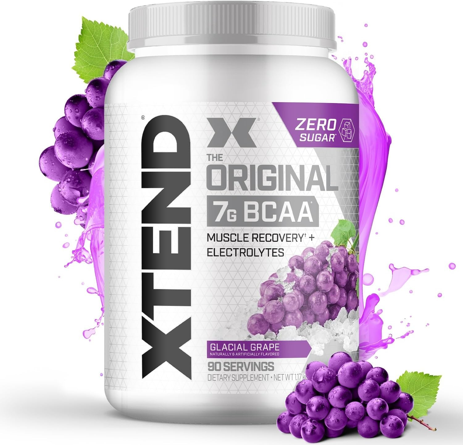 XTEND Original BCAA Powder, Sugar Free Post Workout Muscle Recovery Drink