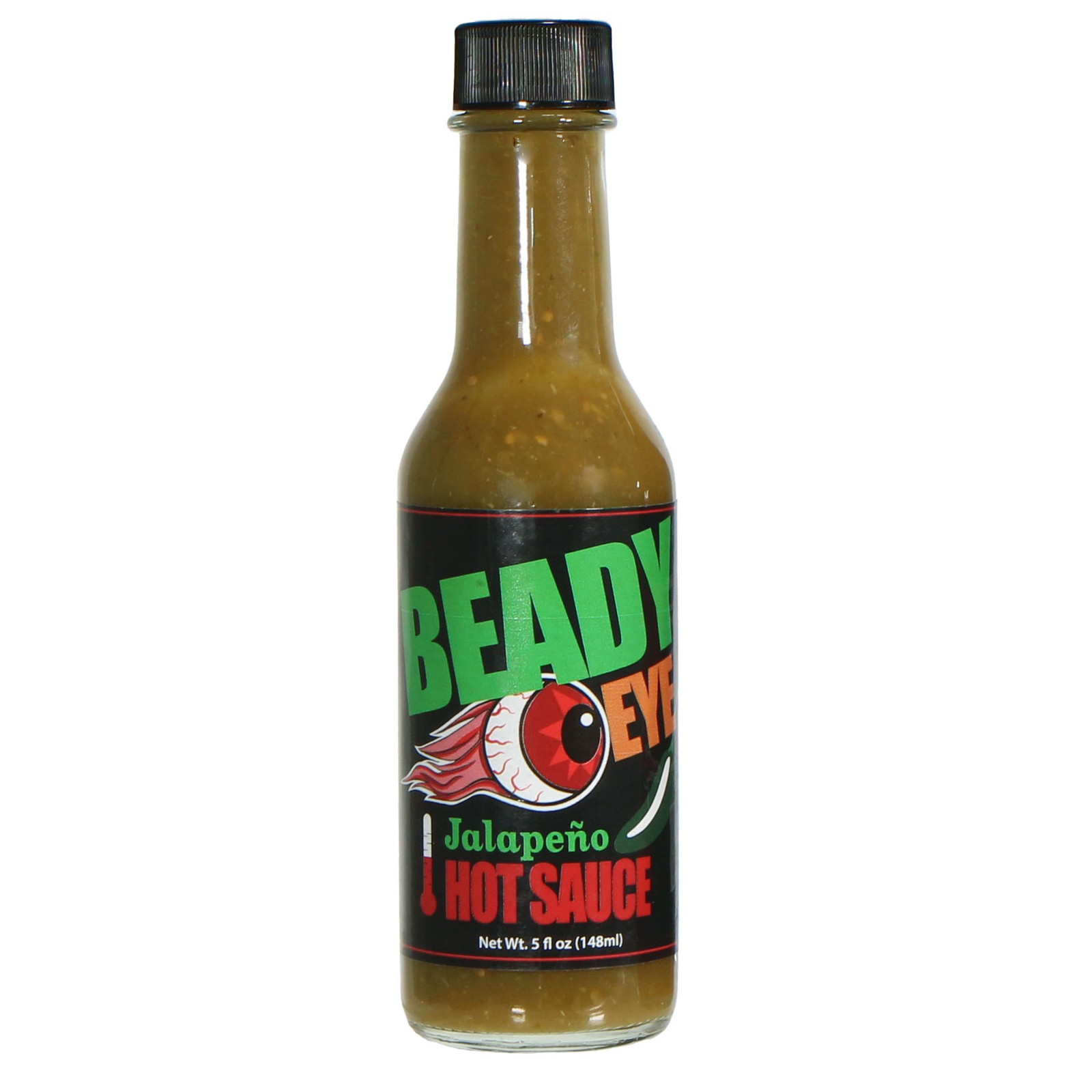 Beady Eye Green Jalapeno (Medium) Hot Sauce