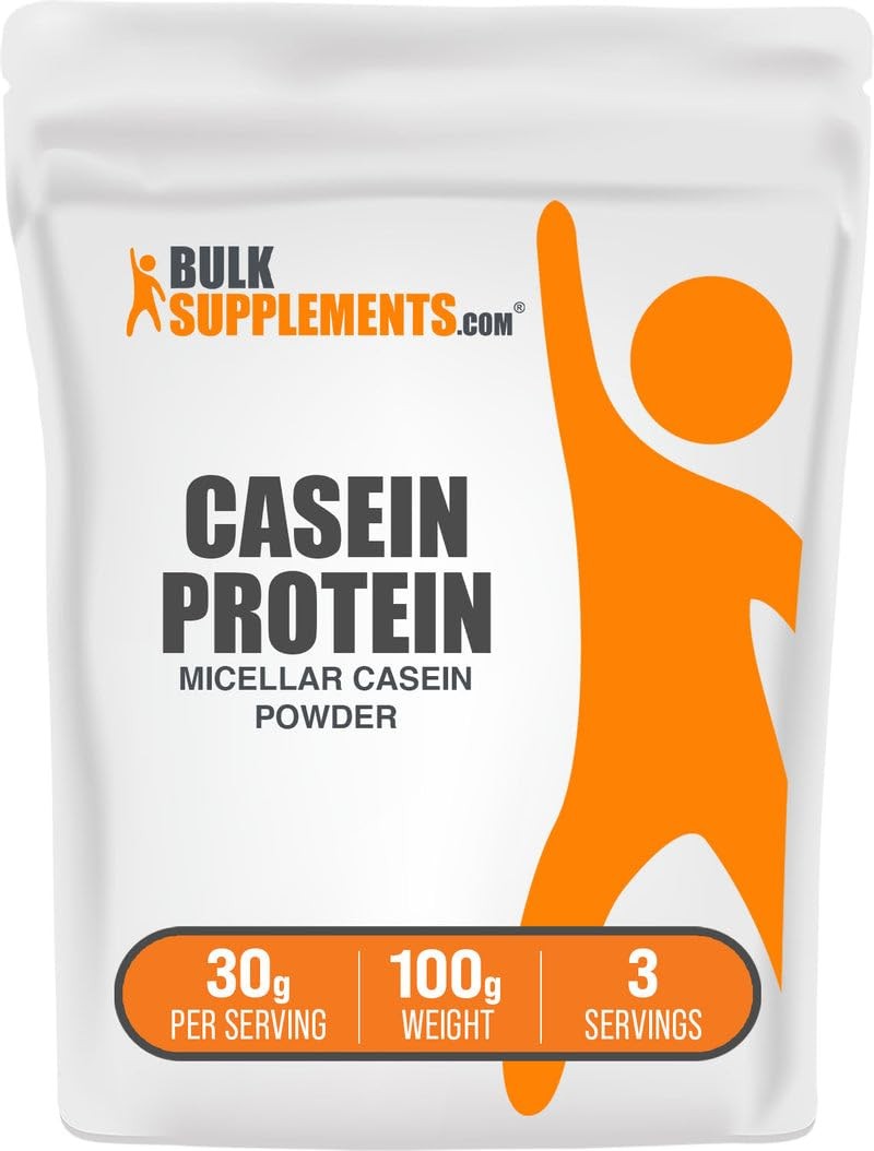 Micellar Casein Protein Powder 3.5 Ounce Supports Strength and Performance