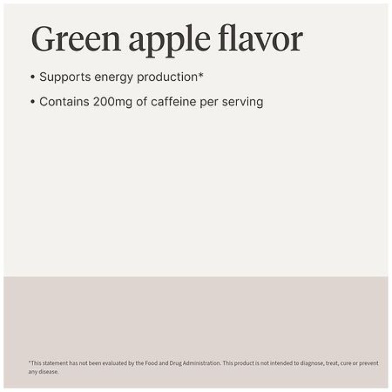 Pre-Workout Powder Green Apple 8.5 oz