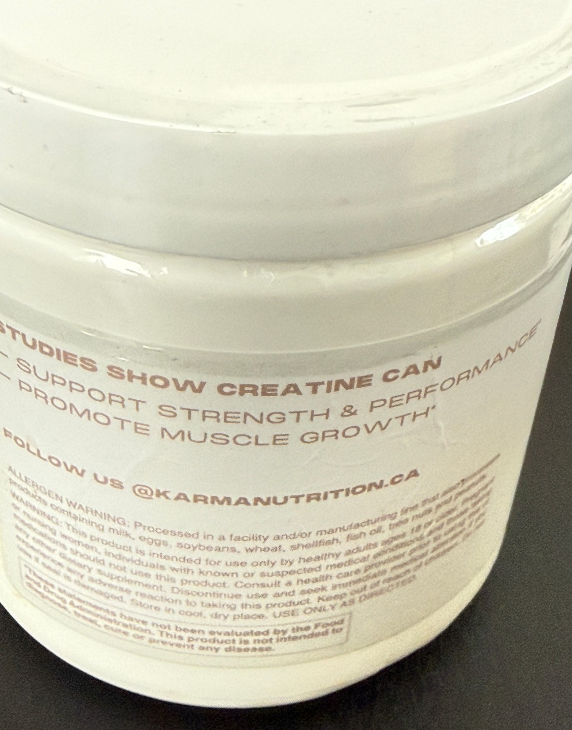 Karma Creatine Monohydrate Powder Supplement Supports Muscle Growth – 60 Serving