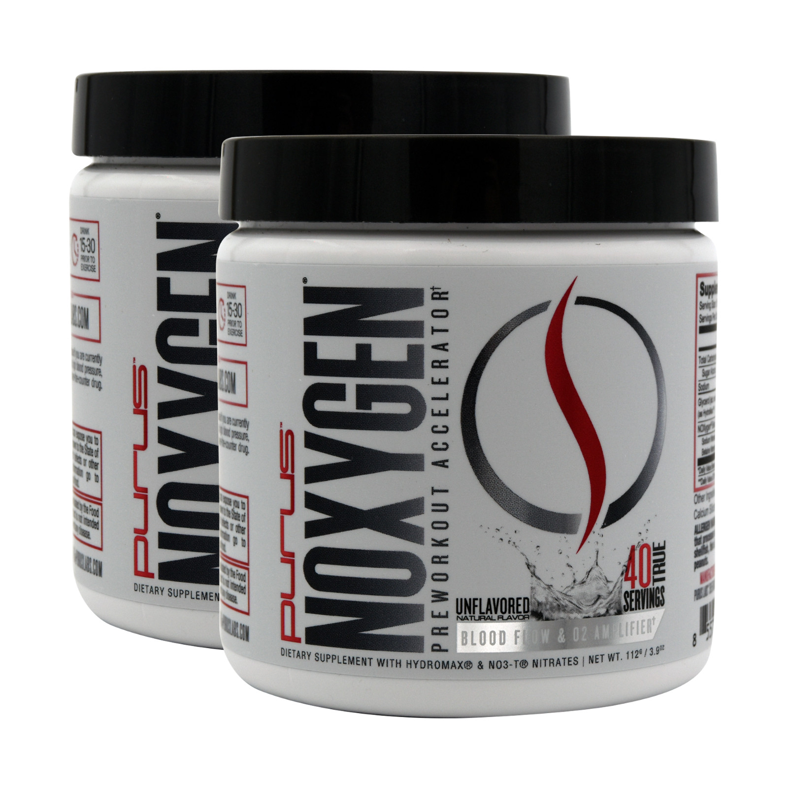 MAXIMIZE HARDNESS: 2x Purus Labs Noxygen: Fast Acting Nitric Oxide Booster