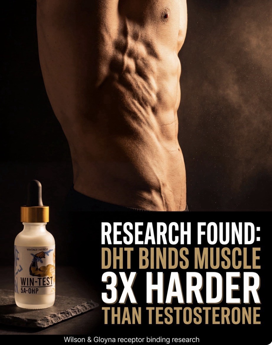 Wintest Striated Dry Gainer 2 Step Precursor To Winstrol By Vintage Muscle 💪