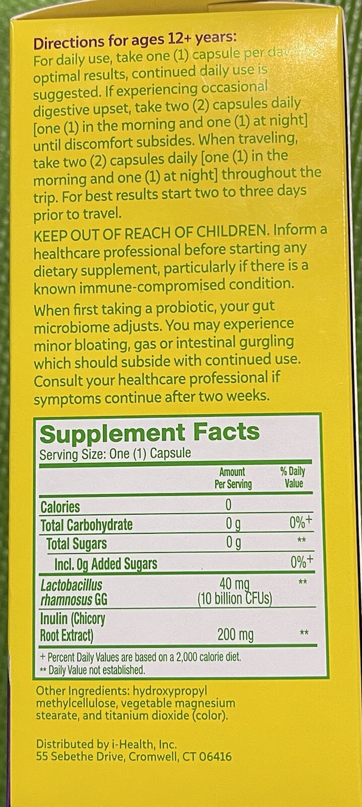 Culturelle Probiotics Digestive Daily Probiotic, 80 Capsules. EXP: 5/25