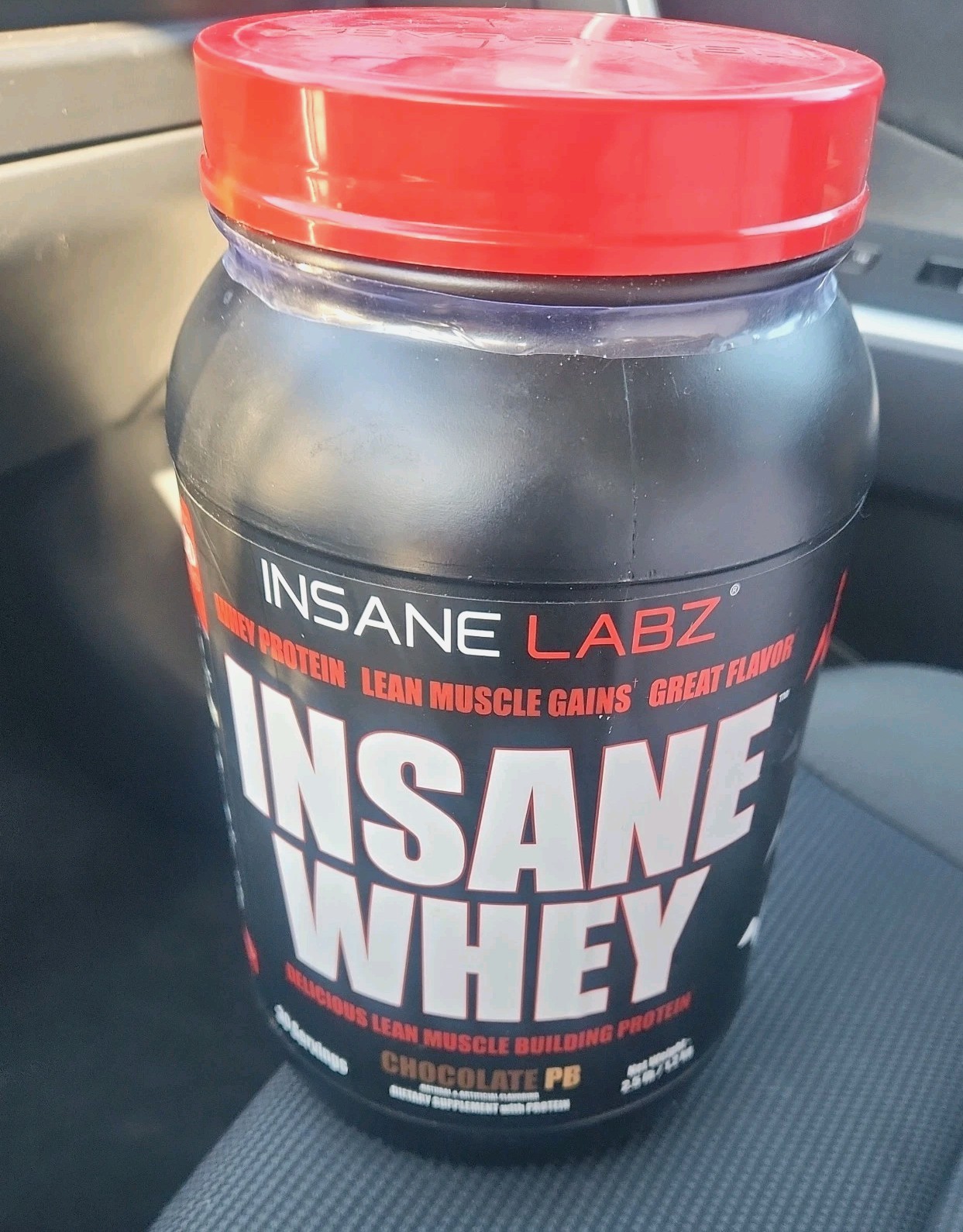 100% Whey Protein Mass Gainer – 25g Protein, Chocolate Flavor, 60 Servings