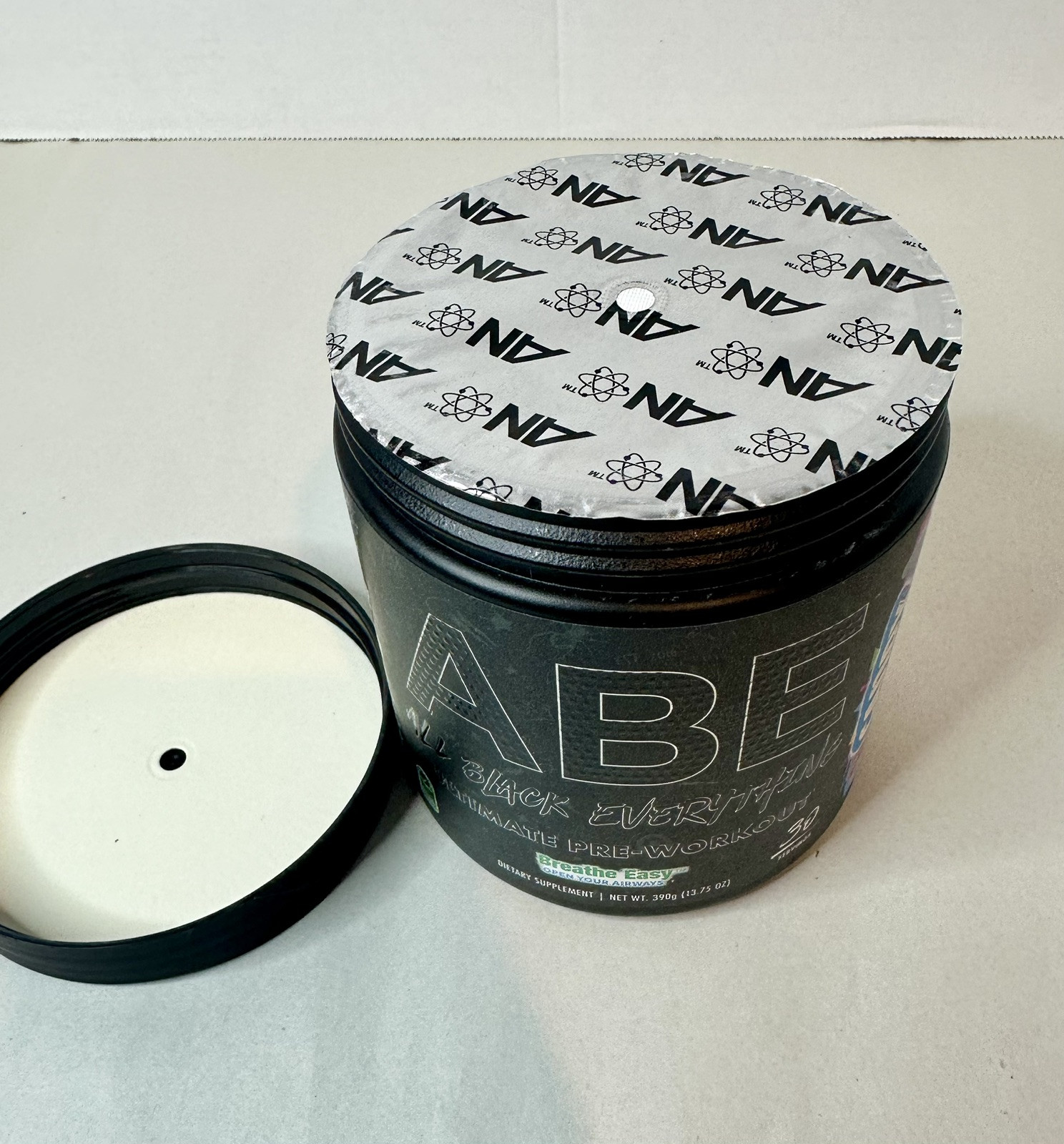 ABE ( All Black Everything) Ultimate Pre-Workout, Candy Ice Blast, 13.75oz. 5/26