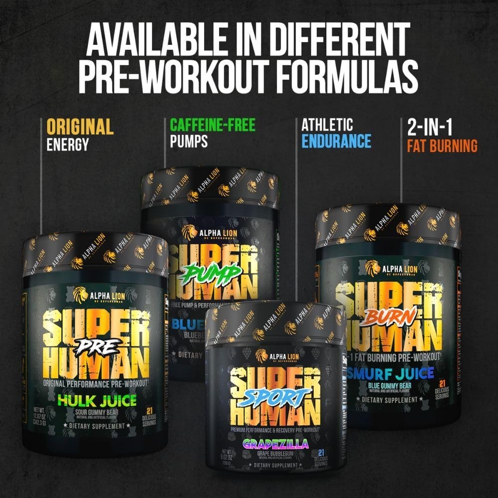Pre Workout Powder with Creatine, Beta Alanine, L-Citrulline & Caffeine – 30 Ser