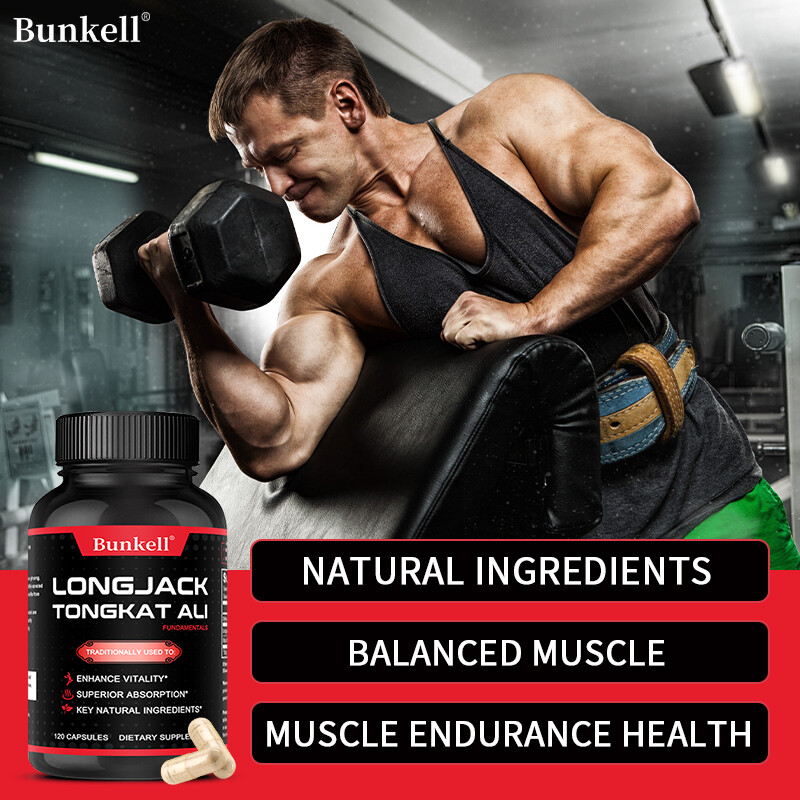 Longjack 500 mg | Longifolia Root Extract | 30/60/120 Capsules