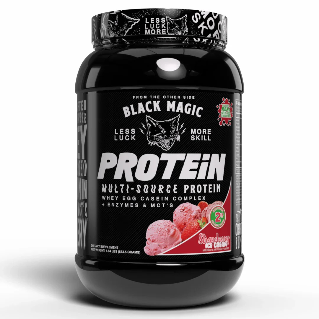 Black Magic Supply Multi-Source Whey Protein Complex 25 Servings 11 Flavors New