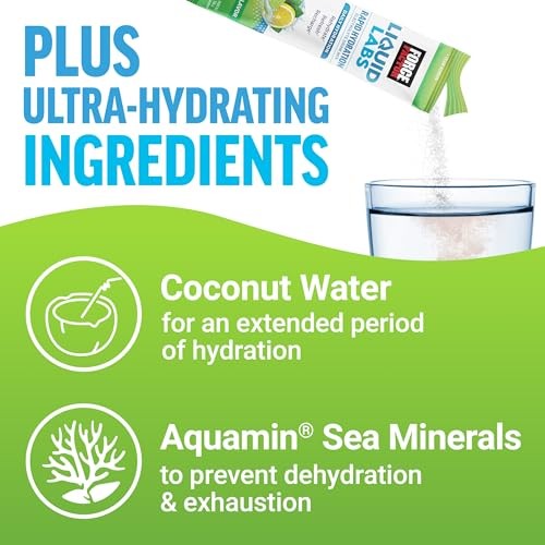 Liquid Labs Electrolytes Powder Packets | Hydration 20 Servings (Pack of 1)