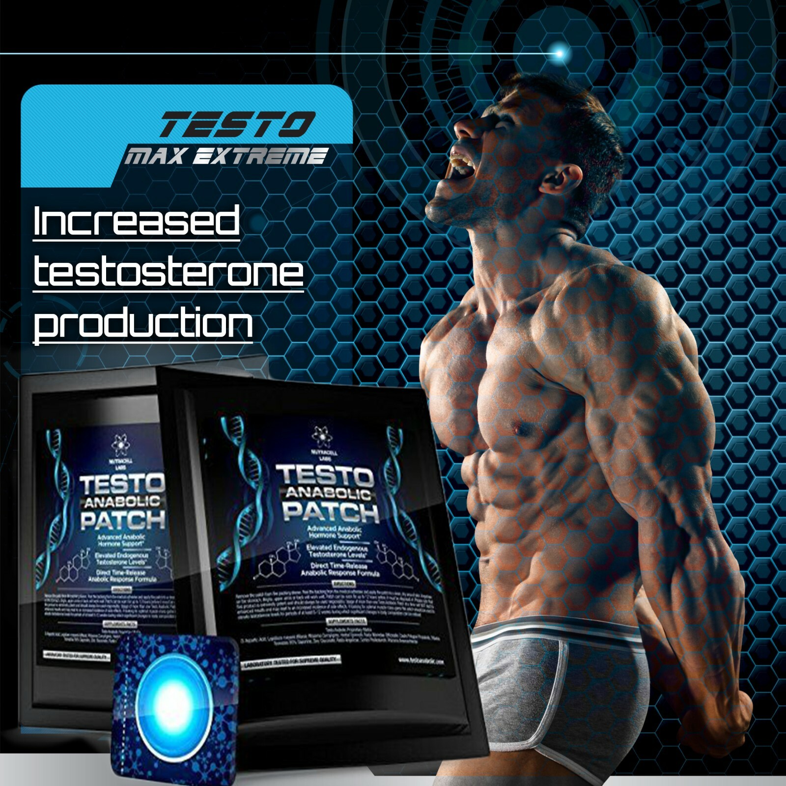 Test powerful Testosterone Booster Supplement For Men | Naturally BUILDS MUSCLE