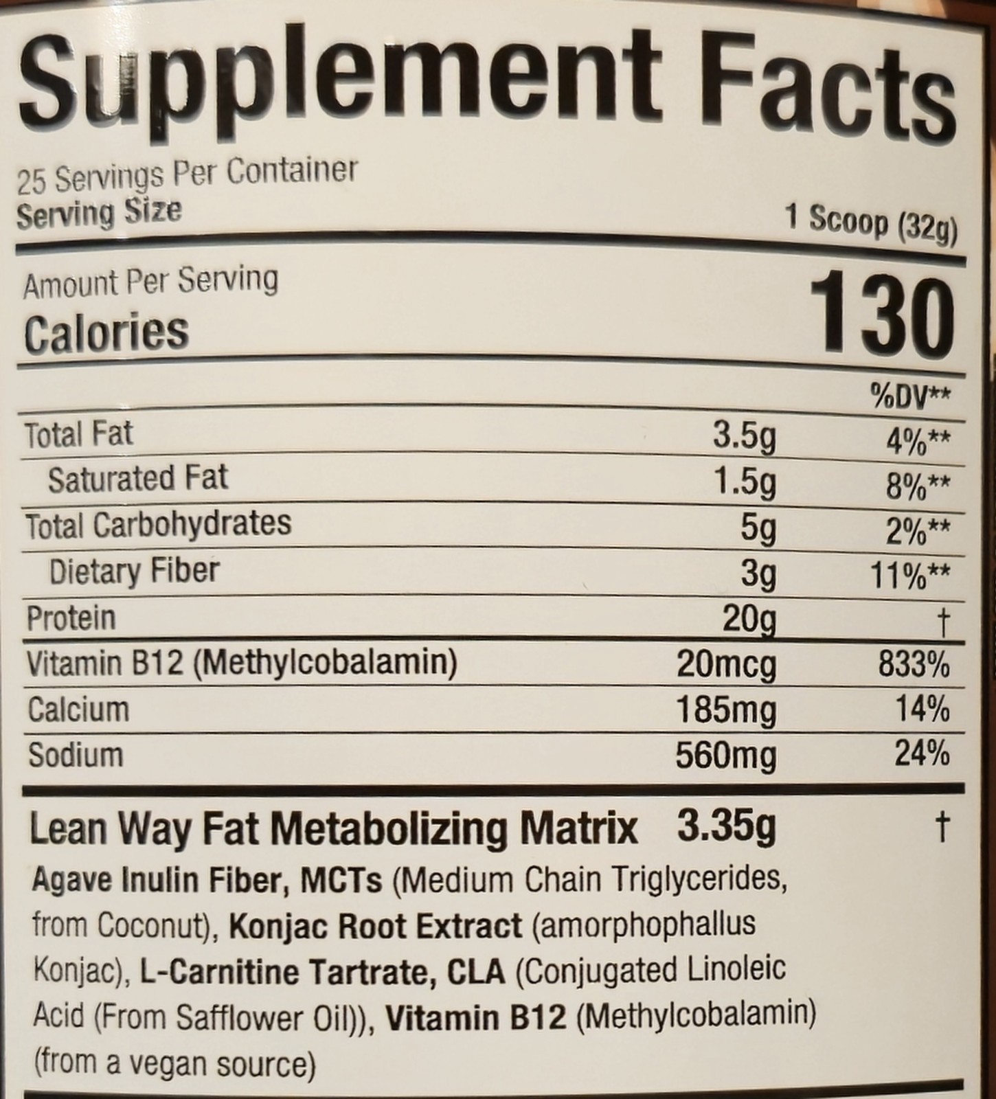 MuscleSport LEAN WAY PLANT’D PROTEIN 2lb ( 25 Servings ) Protella BEST BY 10/26
